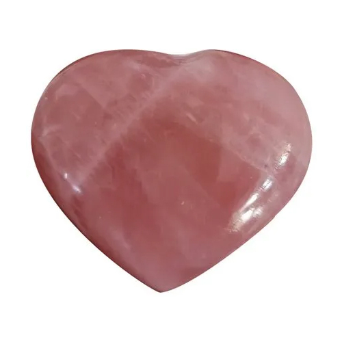 Heart Shape Rose Quartz Stone