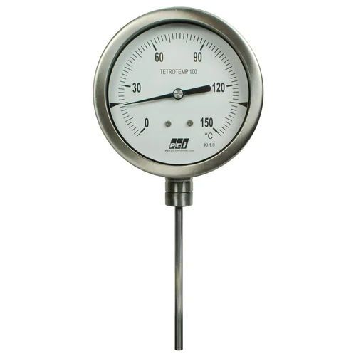 Silver Analog Pressure Gauge