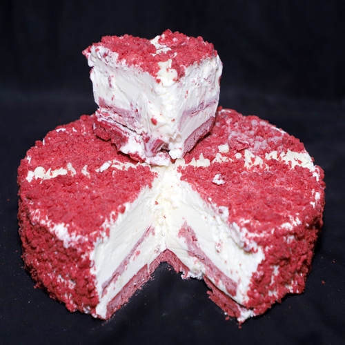 Red Velvet Ice Cream Cake - Physical Form: Powder