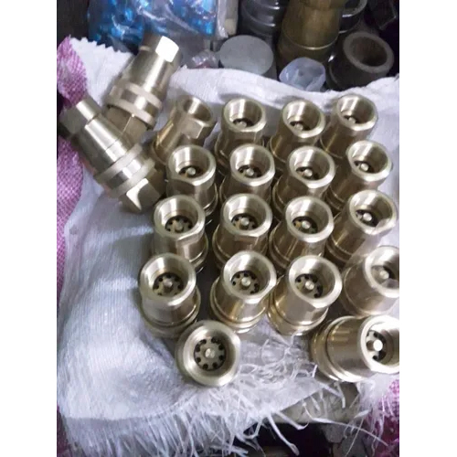 Brass Coupler - Color: Golden