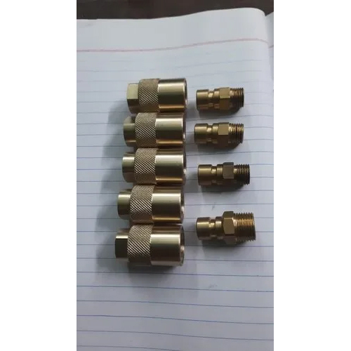 Mold Coupler Brass - Color: Golden