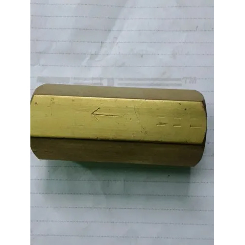 Brass Pneumatic Vatical Nrv Valve - Color: Golden