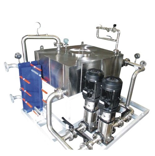 Cooling System with Heat Transfer Unit and Pumping Station