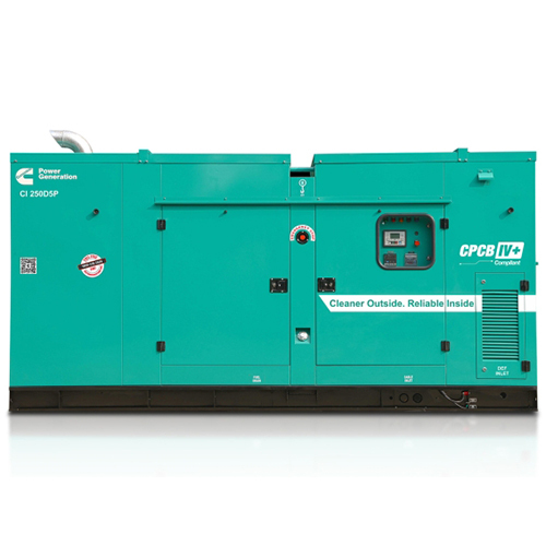 Cpcb 4 Diesel Generator - Color: Green