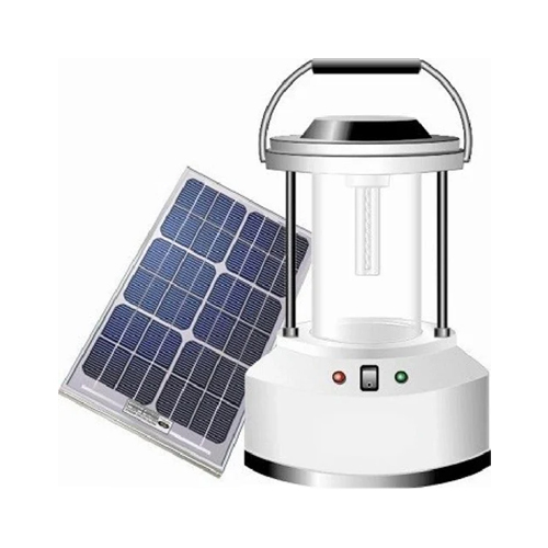 White And Blue Portable Solar Lamps