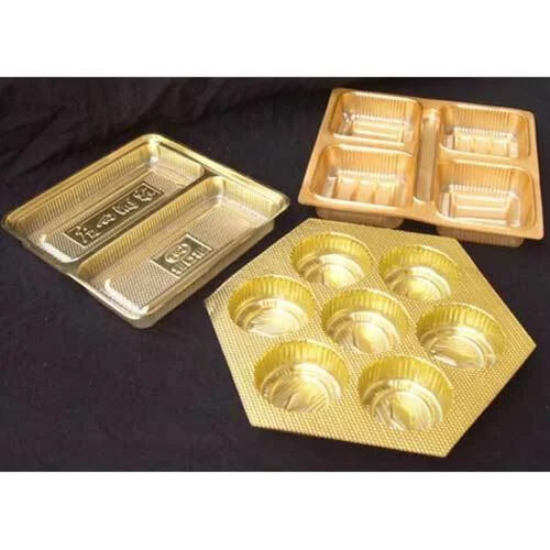 Golden Chocolate Blister Packaging Tray