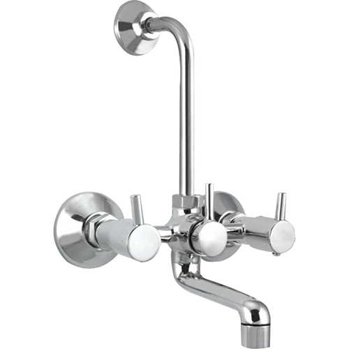 Silver Turbo 3 In 1 Wall Mixer