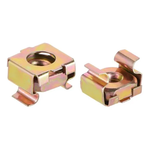 Golden Steel Cage Nuts