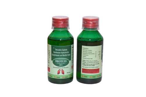 Terbutaline Bromhexine Guaiphenisin Menthol Syrup