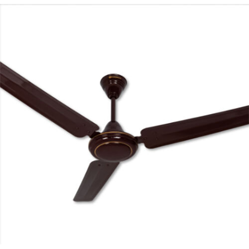 Brown/White/Ivory Flash Ceiling Fan Basic