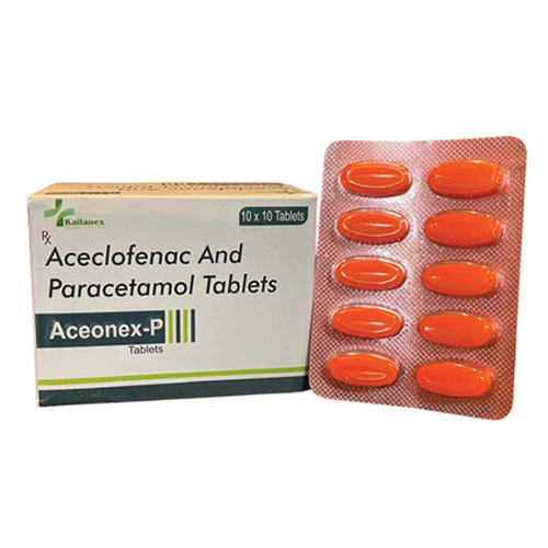 Aceclofenac And Paracetamol Tablets - Drug Type: General Medicines