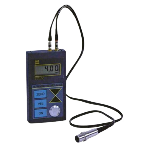 Tt100 Ultrasonic Thickness Gauge Meter - Color: Blue