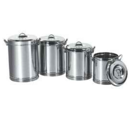 Stainless Steels Ration Dabba 202 - Color: Silver