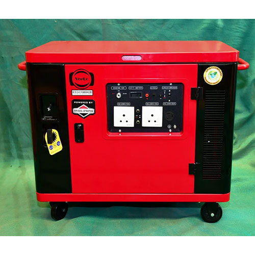 Portable Petrol Generator - Color: Red