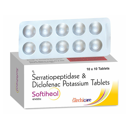 Serratiopeptidase And Diclofenac Potassium Tablets - Drug Type: General Medicines