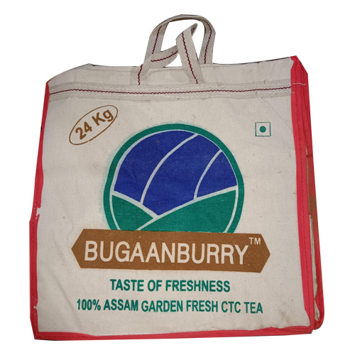 24 Kg Bugaanburry 100% Assam Garden Fresh Ctc Tea - Color: Black