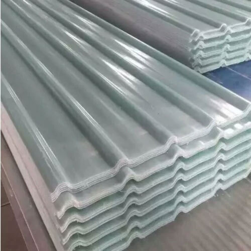 Rectangular Frp Roofing Sheet - Color: Silver