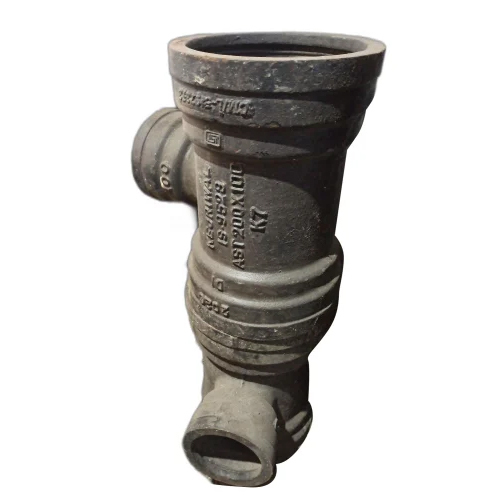 Ductile Iron Pipes Tee - Color: Grey