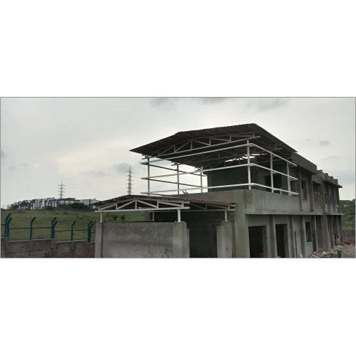 Industrial Peb Structural Shed - Color: Grey