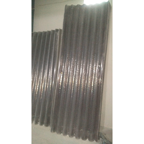 Fiber Corrugated Sheet - Color: Gray