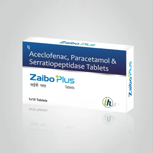 Aceclofenac Paracetamol And Serratiopeptidase Tablets - Dosage Form: Solid