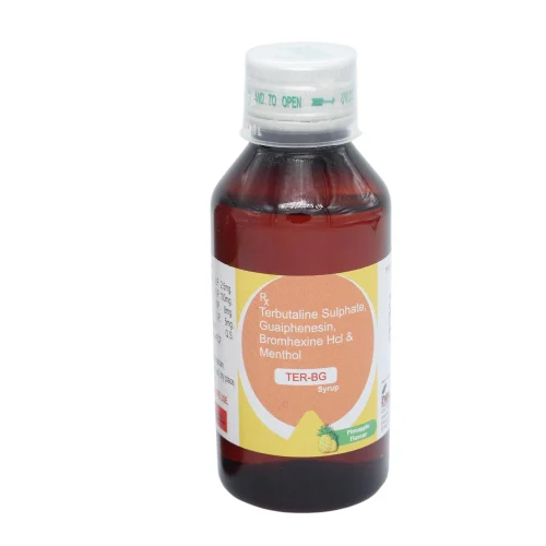 Terbutaline Sulphate Guaiphenesin Bromhexine Hcl Aand Menthol Syrup - Drug Type: General Medicines