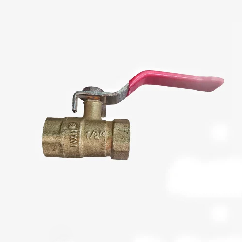 1-2 Inch Brass Ball Valve - Color: Golden