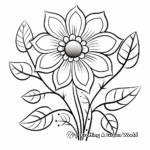 Vibrant Spring Flower Coloring Pages 2