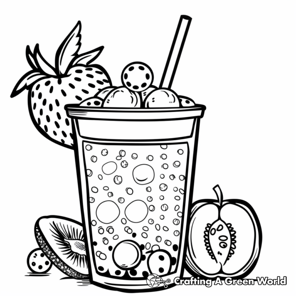 Boba Coloring Pages - Free & Printable!