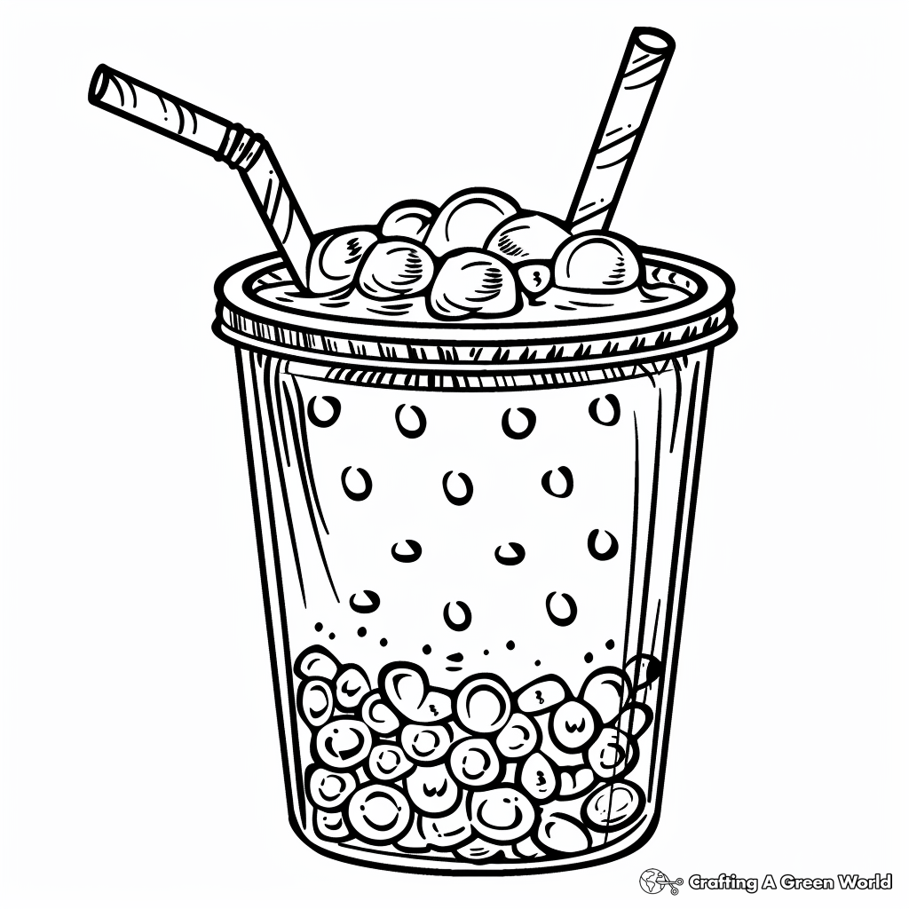 Boba Coloring Pages - Free & Printable!