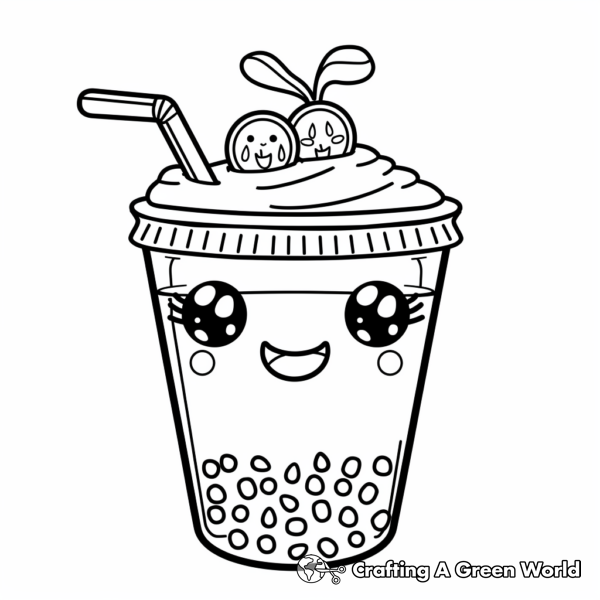 Boba Coloring Pages - Free & Printable!