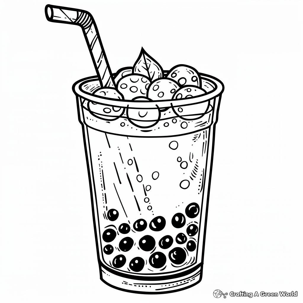 Boba Coloring Pages - Free & Printable!