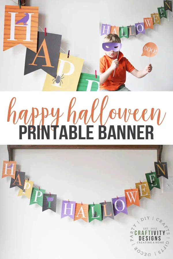 Printable Halloween Banner