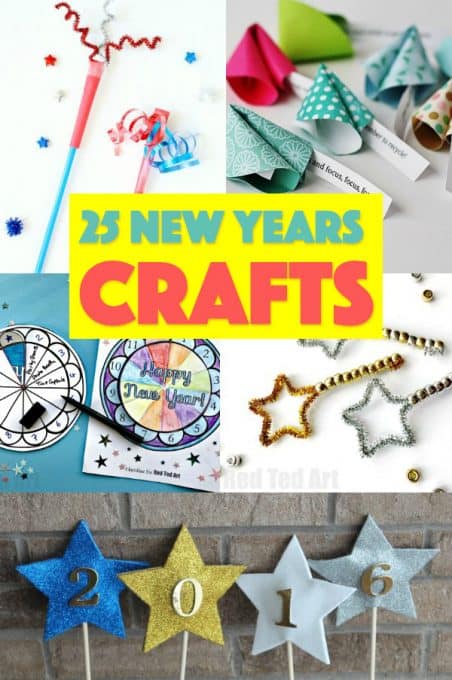 New Year's Crafts: keep kids occupied while waiting for the new year's ...