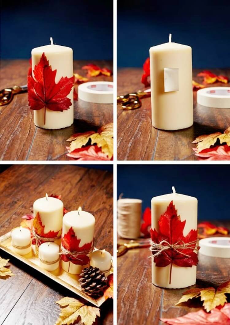 Fall Farmhouse Candles