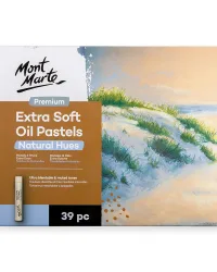 Extra Soft Oil Pastels Natural Hues – 26pc – Mont Marte