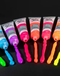 Fluoro Acrylic Paint Set – Mont Marte