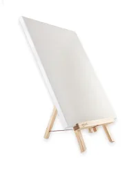 Easel and Canvas Set 30x40cm