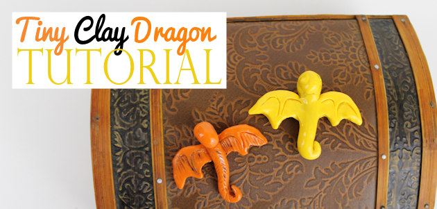 Make a cute little clay dragon that can be used as a necklace, pin, magnet or anything else you can think of. Our step by step instructions make it simple!