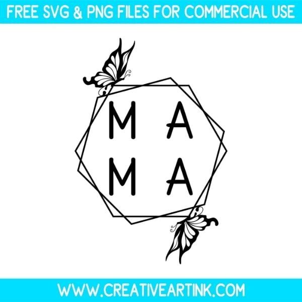 Free Mama SVG Cut File