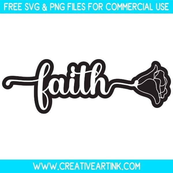 Free Faith SVG Design