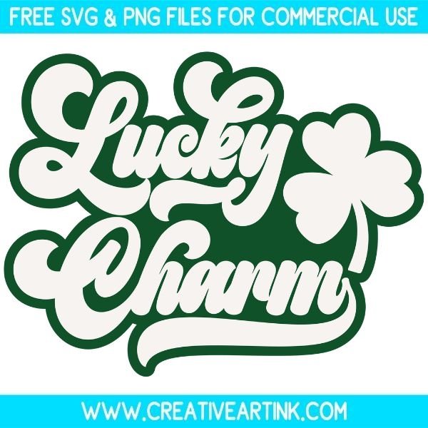 Free Lucky Charm SVG Cut File