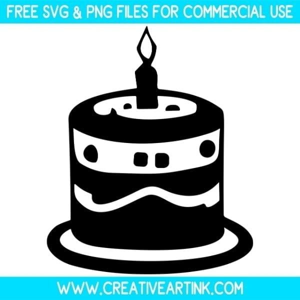 Birthday Cake SVG & PNG Clipart Images Free Download