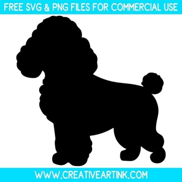 Poodle Silhouette Free SVG & PNG Images Download