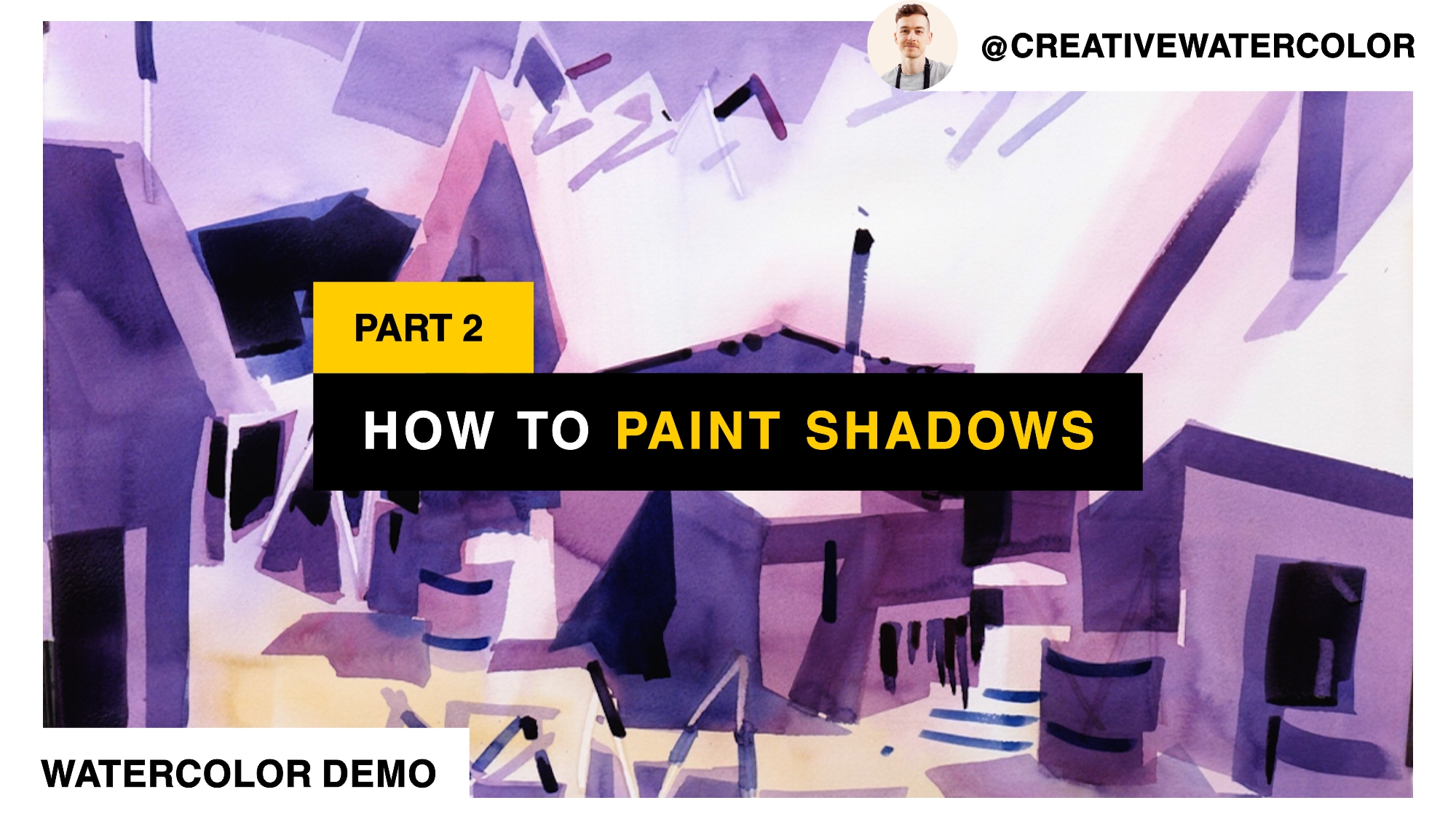 HOW TO Paint SHADOWS Creatively Watercolor Tutorial - Copenhagen Farm ...