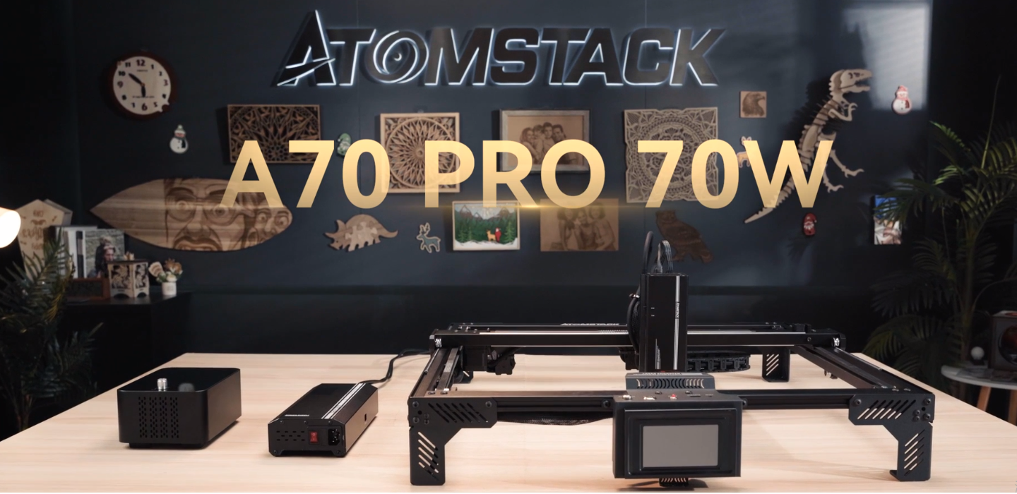 Introducing the Atomstack A70 Pro: The World’s First 70W Diode Laser C ...