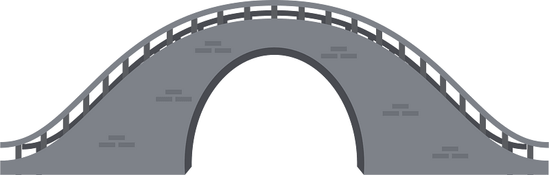 Arch Bridge Clipart