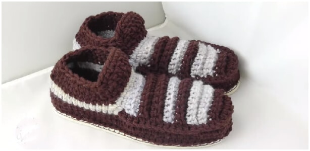 This Crochet Warm Slippers will keep your toes comfy, and cozy. However, these slippers are comfy enough to wear around the house all day long. 