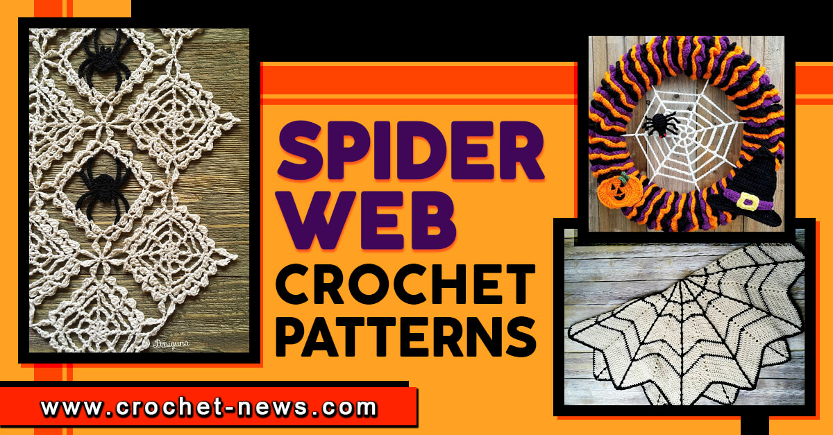 20 Crochet Spider Web Patterns