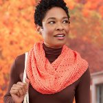 chevron herringbone cowl